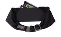 BANDI KIDS Pocket belt for Medical, Sports, Play Comfortable fit Adjustable waist pack, Made In USA - color: Black Solid