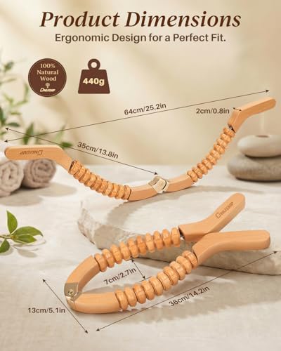 ONUEMP Leg Muscle Roller Lipedema Massagers for Thigh Calve Waist Buttock - size: Leg Roller Massager