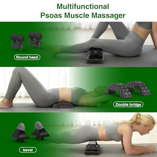 Psoas Release Tool-Hip Release Hook Psoas Muscle Release Tool Fully Adjustable for Myofascial,Back,Hamstrings,Iliacus,Waist Pain,Hip Flexor Release Tool and Trigger Point Massage Tool.