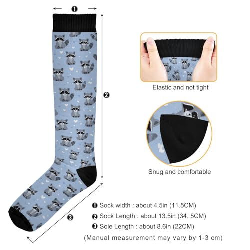 Wusikd Cute Penguin Compression Socks for Women and Men Circulation Long Socks for Athletic Running 1 - color: Multi 3