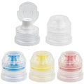 28mm Push Pull Cap, Replacement Water Bottle Flip Tops with Seal Tab for Smart Bottles or Soda Water Bottles, 10PCS