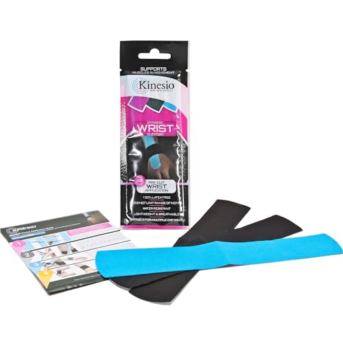 Kinesio Tape - Pre-Cut Wrist Support - Optimized Athletic Tape Strips