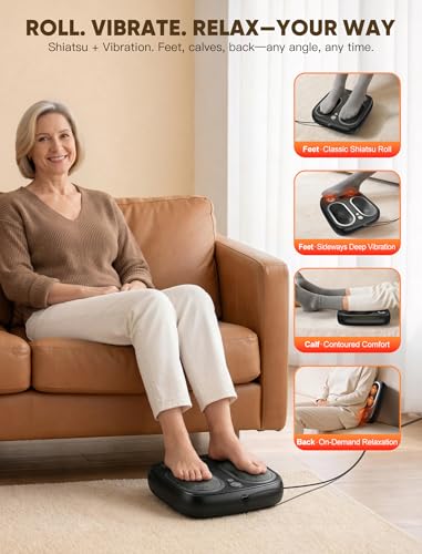 Foot Massager with Vibration for Plantar Fasciitis, Neuropathy