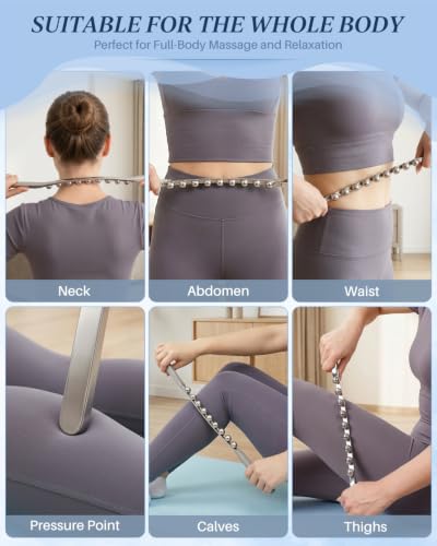 ONUEMP Stainless Steel Gua Sha Stick, Ice Body Sculpt Fascia Massage Tool - size: Fascia Stick