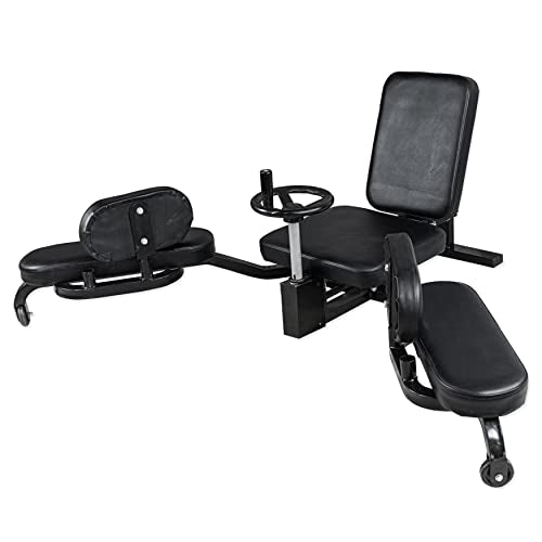 Valor Fitness Leg Stretcher Machine, Split Machine for Flexibility Training, 180 Degree Adductor Stretching Machine with Wheel Crank, Hip Opener for Hamstrings, Groin, Dance, MMA & Gymnastics