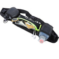 AXEN Running Hydration Belt - Adjustable Waist Pack for Marathon, Triathlon & Hiking | Reflective Safety Design & Phone Pocket