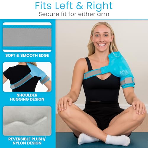 Arctic Flex Shoulder Ice Pack Wrap - Rotator Cuff Cold Therapy for Pain