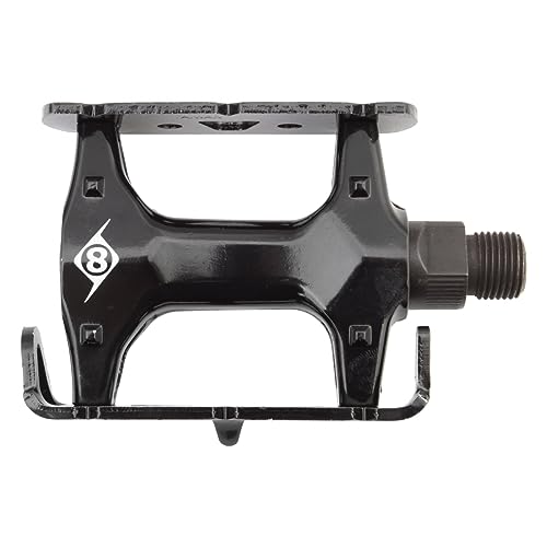 Origin8 Pro Track Light Pedals - color: Powder Coat Black