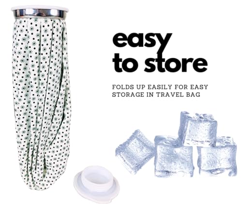 IMPASSE Reusable Ice Pack Bag for Injuries | Ice Bags for Cold Therapy and Pain Relief with Cover, No-Leak Elastic Breathable Ice Bag, Size 11" - size: 11"