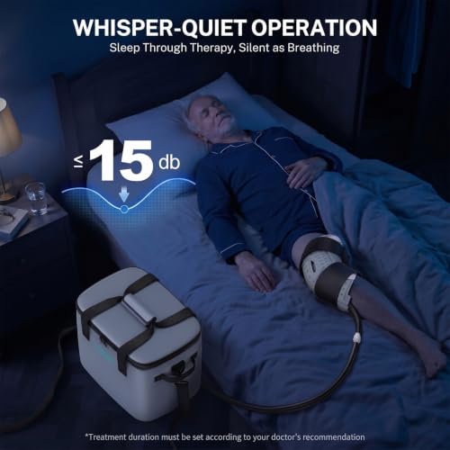 CUEME Ice Machine for Knee After Surgery, 20QT Capacity, Up to 18H Cooling