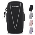 Phone Holder for Running Women Men, Large Capacity Armband 7.5” Blk - color: 01 - Black