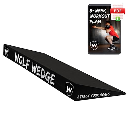 Wolf Squat Wedge Block: Light, Sturdy Heel Lift for Deep Squats & Mobility