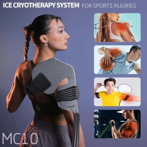 Cold Therapy Machine for Shoulder with Programmable Timer & Quiet Pump
