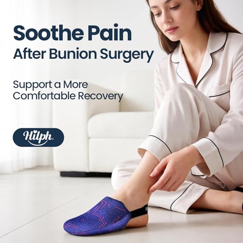 Hilph Foot Toes Ice Pack Wrap for Broken Toes & Bunion Surgery Recovery - style: Blue