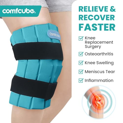 Ice Pack for Knee Pain Relief, 2 Hours Long Lasting Cold Therapy - style: Knee