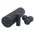 Exercise Roller Foam 2-Piece High-Density Textured Massager