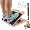 Swara 14″ Wide Ankle Board for Calf Stretching & Exercise, 400 lbs Capacity - size: 14x14 Inch