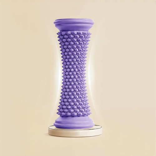 Plantar Fascia Foot Massager Roller Foot Rolling Sole Massage Roller Purple - color: Purple