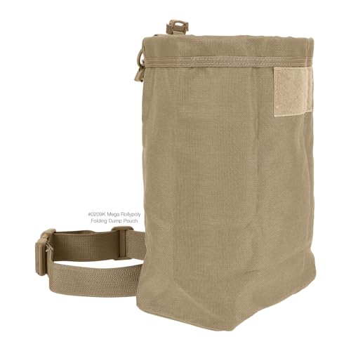 Maxpedition Mega Rollypoly Folding Dump Pouch - color: Khaki