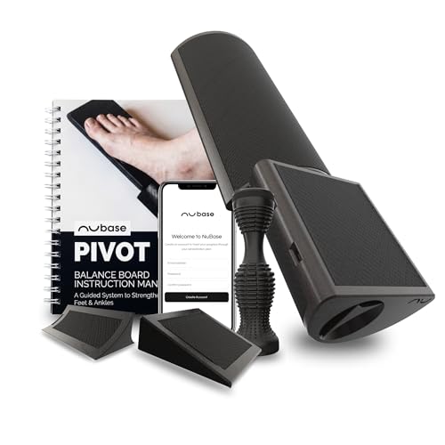 nuBase PIVOT Split-Board Foot and Ankle Strengthener for Plantar Fasciitis