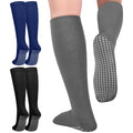 3 Pair Non Slip Compression Socks Women Men - color: Dark Color, style: Minimalist