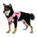 OneTigris Tactical Dog Harness No-Pull Service Vest for Small Dogs - color: Pink, size: X-Small