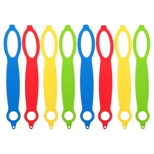 Toddmomy Water Bottle Carrier Strap Set of 8 Silicone Bottle Handles
