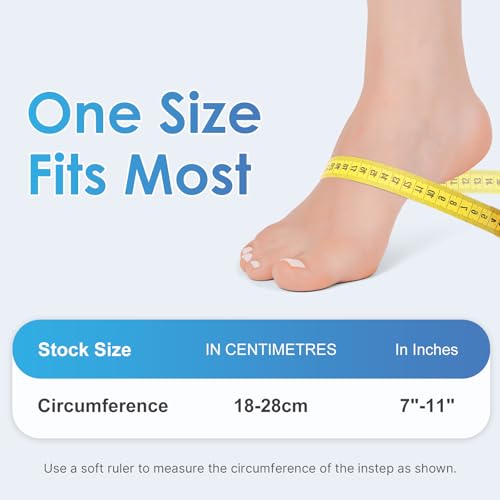 ComfiTECH Foot & Toe Ice Sleeve, Stretchable Straps Cold Gel Socks, 2 Packs