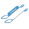 Sammons Preston Rigid Leg Lifter, Leg Strap with Grips for Feet and Loops for Hands, Easy to Use Leg Lifter for Adults, Elderly, and Disabled, Riser Device for Beds, Wheelchairs, and Cars, 2 Pack - size: Rigid - 34.5", style: 2 Pack