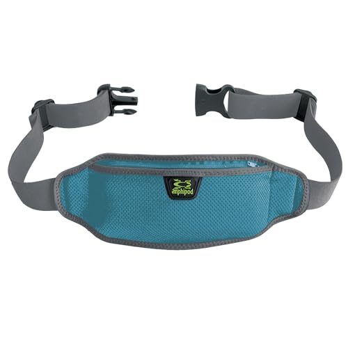 Amphipod AirFlow Lite Waistpack, Runner Storage Waist Fanny Pack - OS - color: Aqua