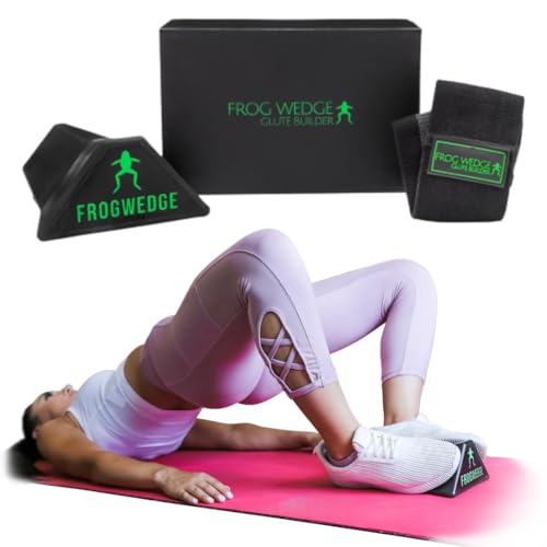 KIT w/Booty Band Hip Circle - Patented Frog Pump Exercise, Home Workout, Glute Training, Booty Building Accessory