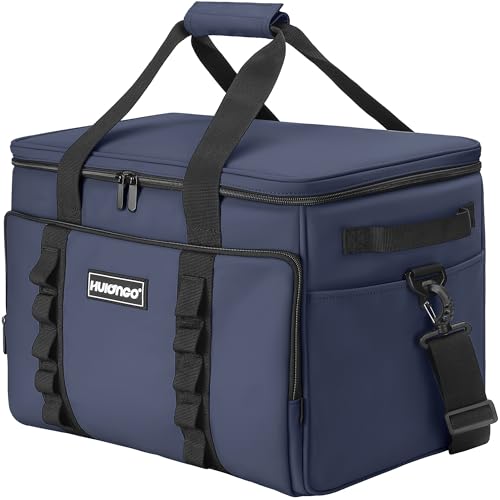 Hulongo Soft Sided Insulated Cooler Bag, 32L - color: blue