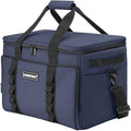 Hulongo Soft Sided Insulated Cooler Bag, 32L - color: blue