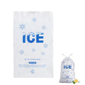 100 PACK 15 lb. Plastic Drawstring Ice Bags 14 x 24 Inch Heavy-Duty Plastic Ice Bags with Draw String (2.8mil Thickness) - style: 14x24inch(100pack)