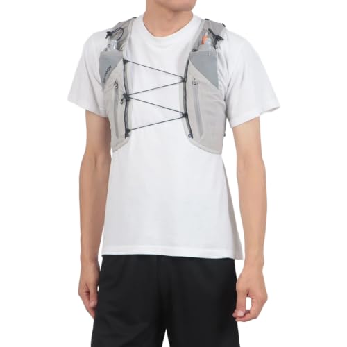 Salomon Unisex Advance Skin 12 | 12 Liter Hydration Trail Running Vest - color: Alloy/Gray Violet, size: Small