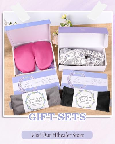 Weighted Sinus Mask, Warm Cold Compress Eye Mask for Dry Eyes, Migraine, Sinus Pressure Relief, Stress, Eye Pillow Microwavable Face Heating Pad for Puffy Eyes, Self-Care Gifts for Women - style: Face Pad-2