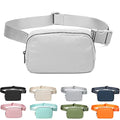 Fanny Belt Bag Waist Pack Crossbody Bags Bum Bag for Running Hiking Travel Workout Adjustable Strap for Women -grey - color: grey