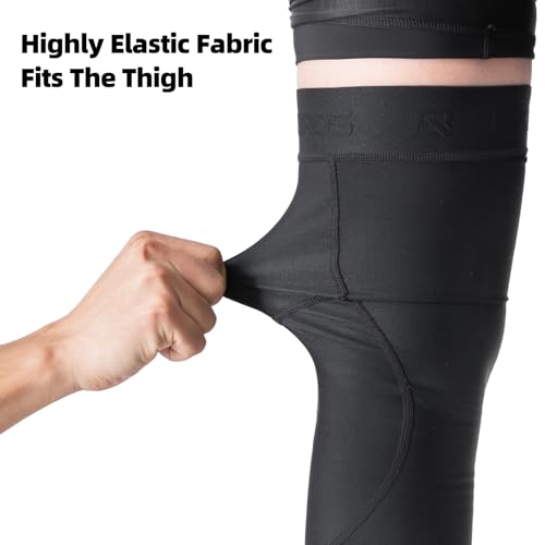ROCKBROS Cycling Leg Warmers Leg Sleeves with Compression - size: Medium