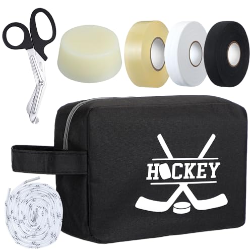 Realspring Hockey Tape Loaded Accessory Bag with Hockey Accessories