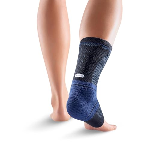 Bauerfeind AchilloTrain - Achilles Tendonitis Brace - Relieves Achilles tendon pain, swelling and inflammation. Black, 4 - color: Black, size: 4