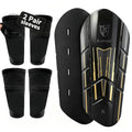 K-Shield Soccer Shin Guards with 2 Pairs Sock Sleeves for Kids Youth Adults - size: S:under 4'7"
