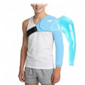 ComfiTECH Shoulder Arm Ice Pack Wrap for Pitcher & Recovery, Blue, S - size: Small, style: Blue