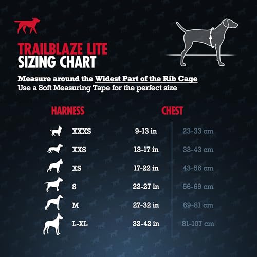 Tuff Pupper All-Day Wear Dog Harness | for Walking, Trail Running, Hiking | Front & Back Leash Clips | Reflective Trim | Easy On/Off Buckles | Lightweight Breathable | No Pull Design (XXXS, Blue) - color: Twilight Blue, size: XXX-Small