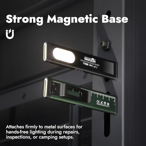 WARSUN T7 PRO Slim Rechargeable EDC Flashlight, Pocket Light - color: Green-1Pcs