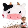 Cow Microwave Heating Pad for Period Cramps, Moist Heat Pack - style: Cow