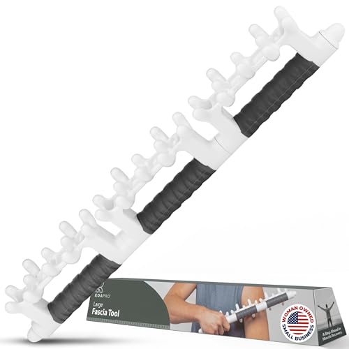 KOA KOAPRO Facia Blaster Tool for Cellulite Area - Muscle Massager Deep Tissue for Full Body, Leg Massager, Muscle Massager for Legs, Fascia Release Tools - style: Full Body Gray