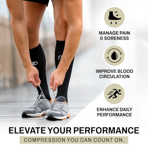PRO Compression Marathon Socks - color: Smile, size: Large-X-Large