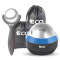 iECO Massage Ice Roller Ball Cold & Heat Therapy Plantar Fasciitis Roller - color: Set of 2