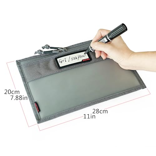 3-Pack Handgun Case,Small Soft Pistol Rug Case Tactical Handgun Storage Pouch with for Hunting Shooting Range Sports 4 of ID Patches Included (Small Gray) - color: Small Gray