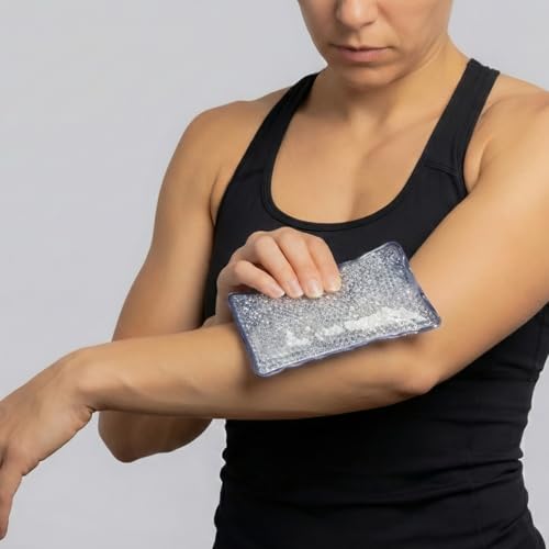 Rapid Relief Reusable Hot or Cold Gel Bead Pack for Pain Relief and Injury